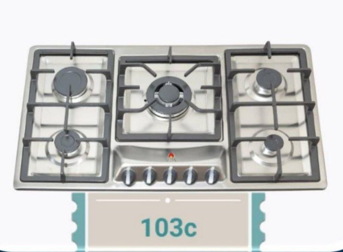 اجاق گاز ۵ شعله استیل اپکسی S103