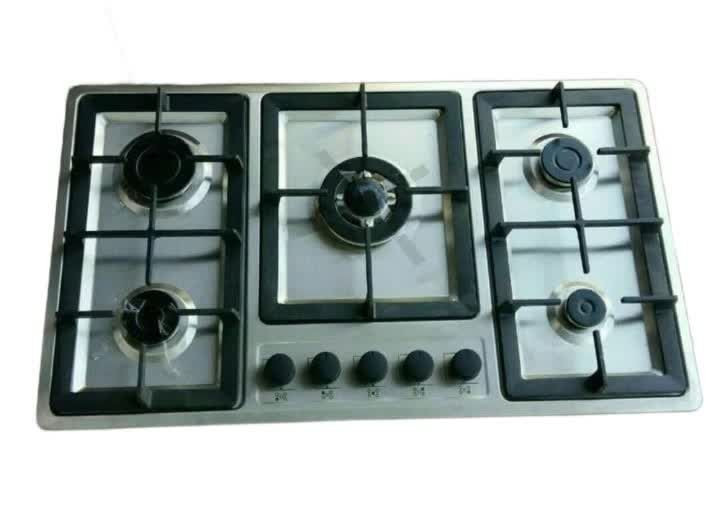 اجاق گاز ۵ شعله استیل طرح بوش فندکدار توساکو